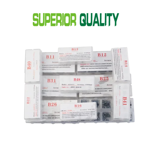 Imagen 1 del producto 50 Uds caja DIESEL B41 B40 B26 B25 B22 inyector de carril común cuñas ajustables B48 B31 B16 arandela de sellado B14 B13 B12 B11