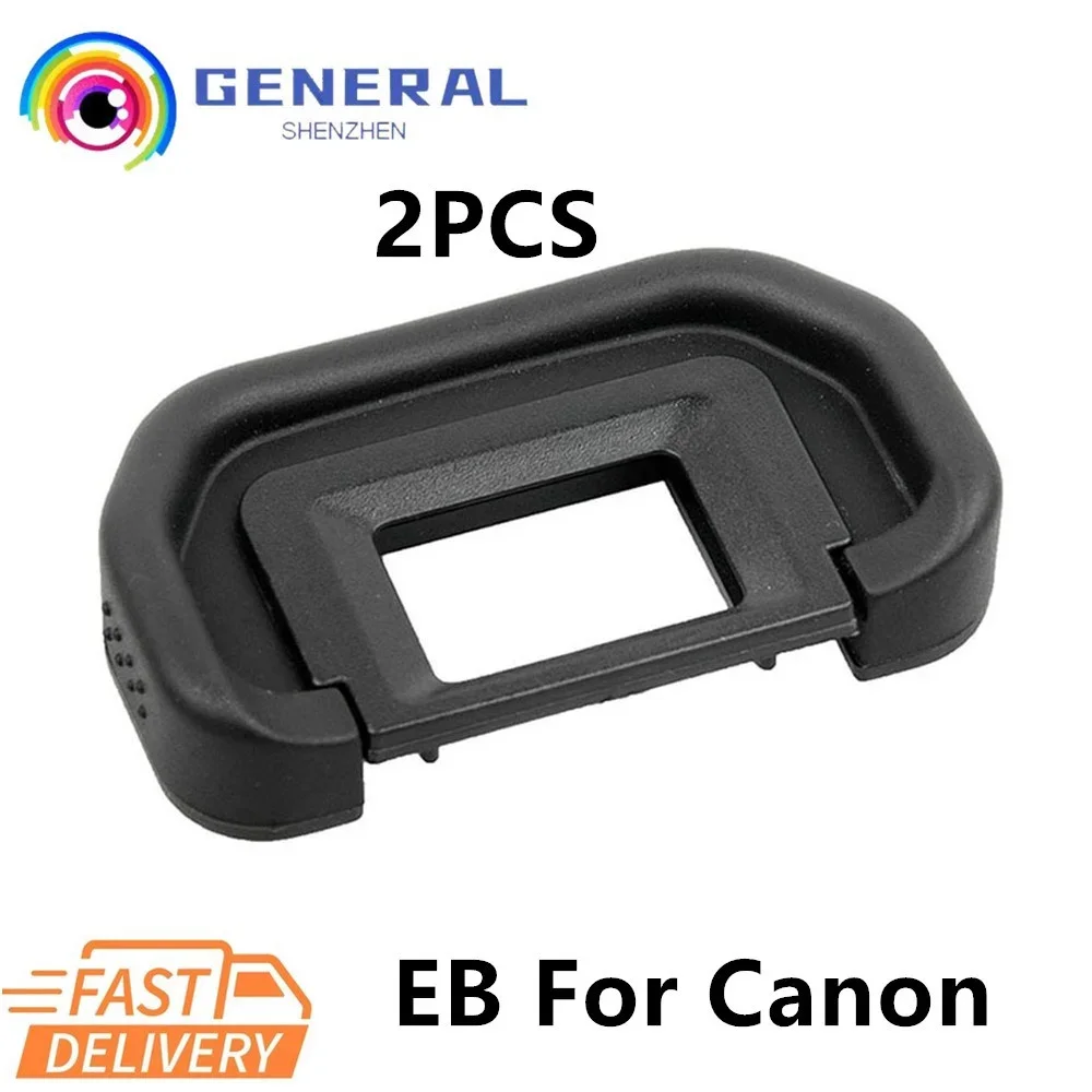 2xEB Eyecup Eye Cup Piece Eyepiece Camera Finder Diopter Viewfinder for Canon Dslr EOS 60D 50D 5D MarkII 5D2 40D 30D 20D 10D 90D