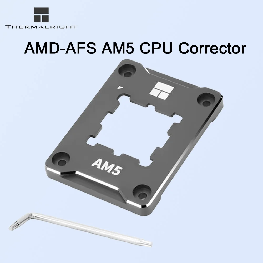 Thermalright ASF AMD AM5 CPU Secure Frame Aluminum Black/Red Computer CPU Bending Corrector Frame AM5 Anti Bending Support