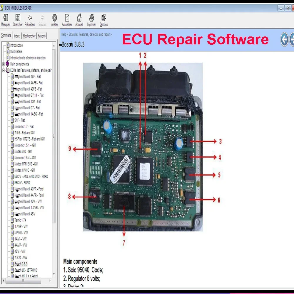 Variant: ECU Repair Software