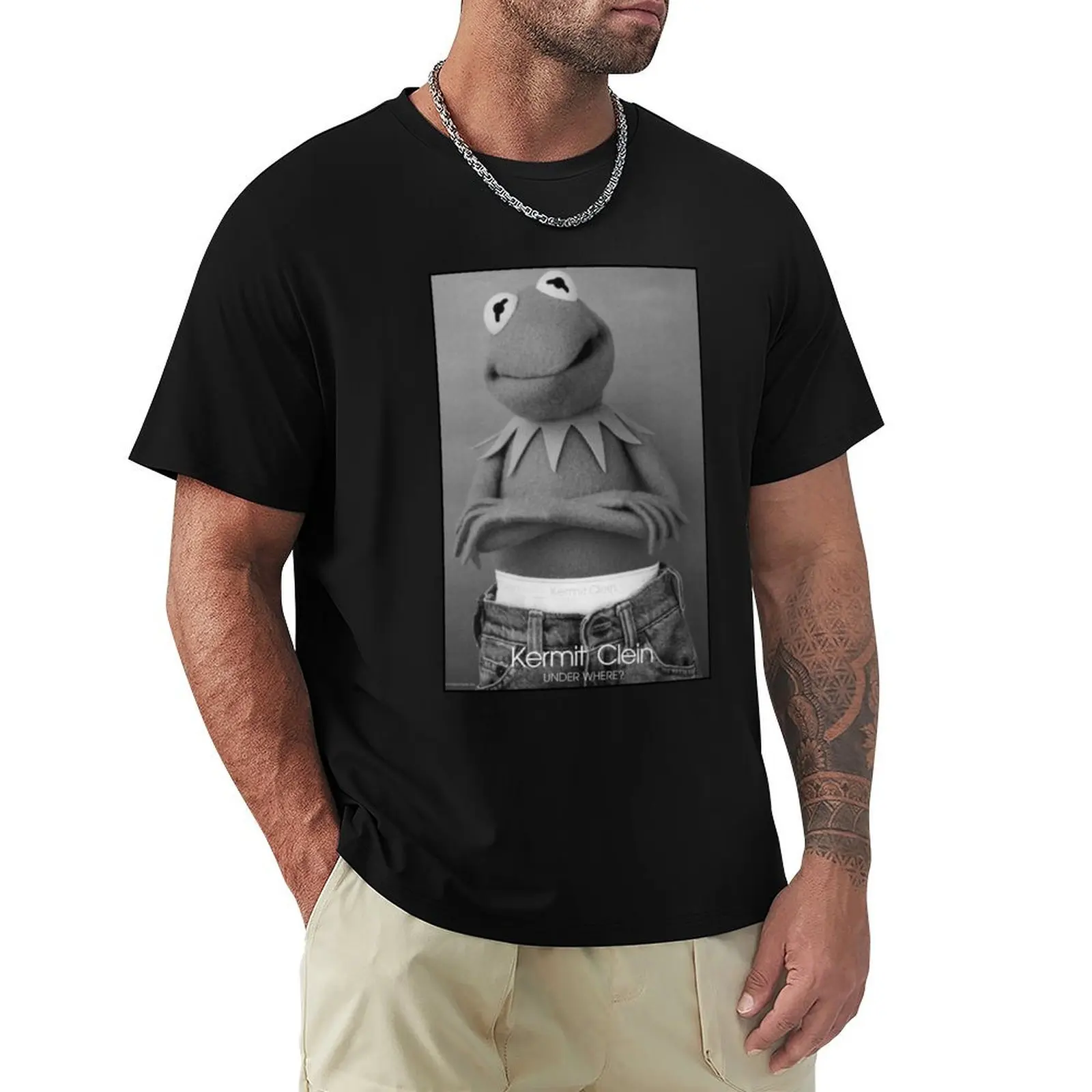 

Kermit Clein T-Shirt luxury designer anime shirt men t shirt