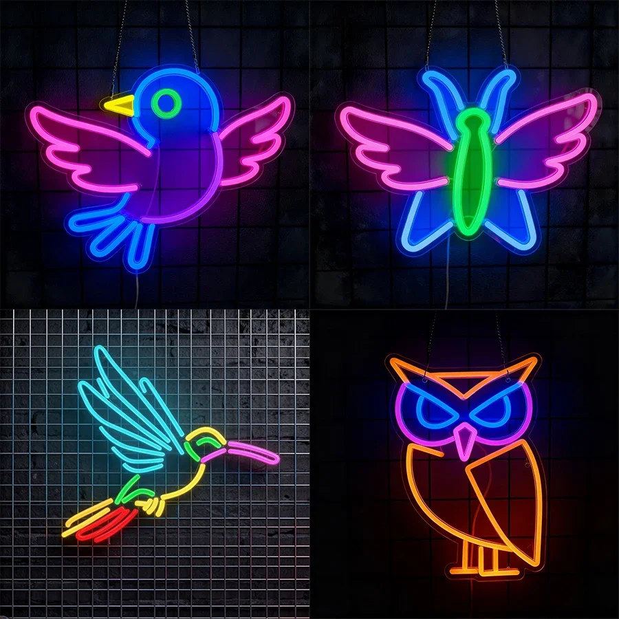 

Подходит для бизнес-декора стены пивного бара, клуба, окна спальни, офисного настенного светильника, молодежного подарка, светодиодной неоновой вывески для птиц.