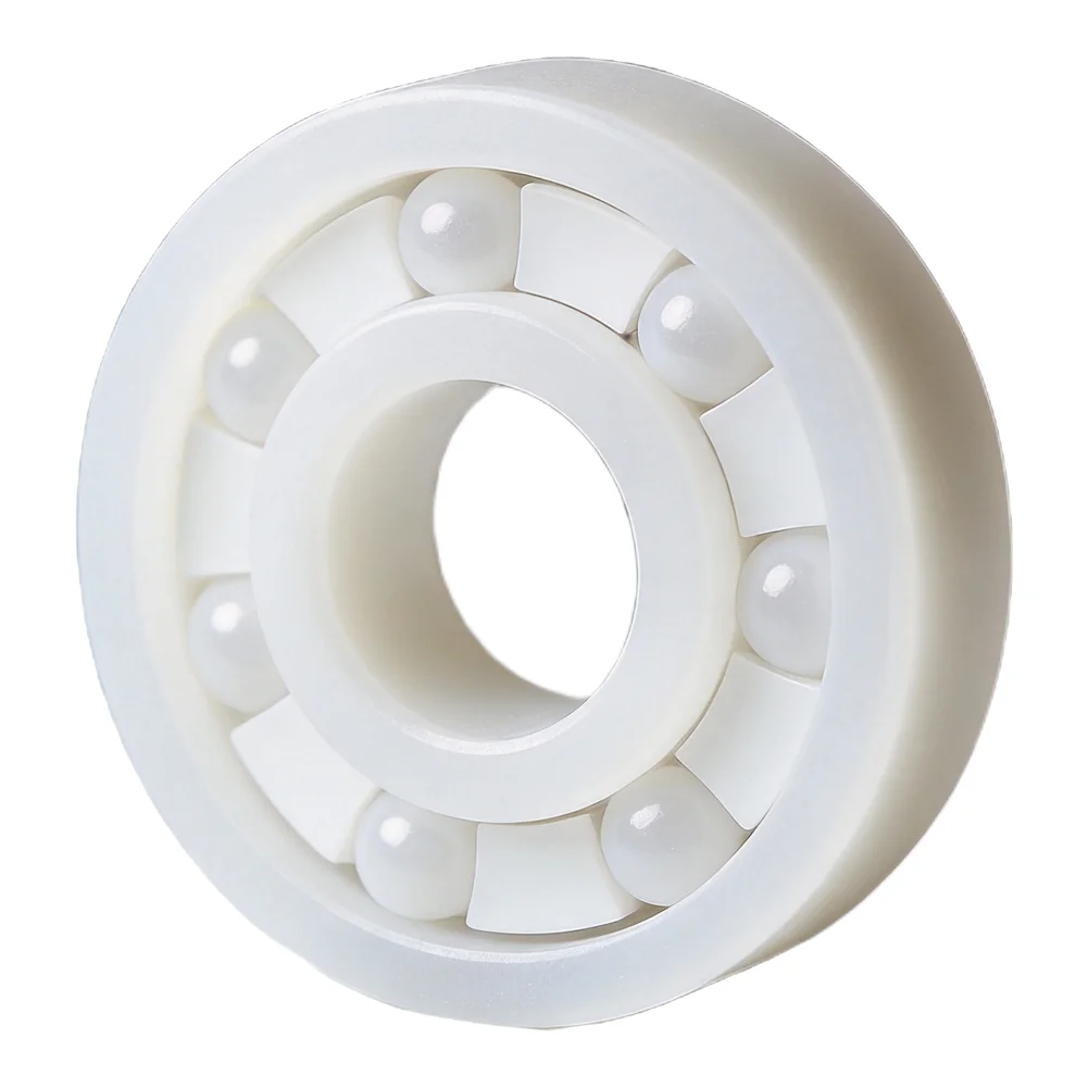 6x19x6mm ZrO2 Ball Bearing Zirconia Earthenware Bearing Tool Part Full Earthenware Easy Installation Low Friction