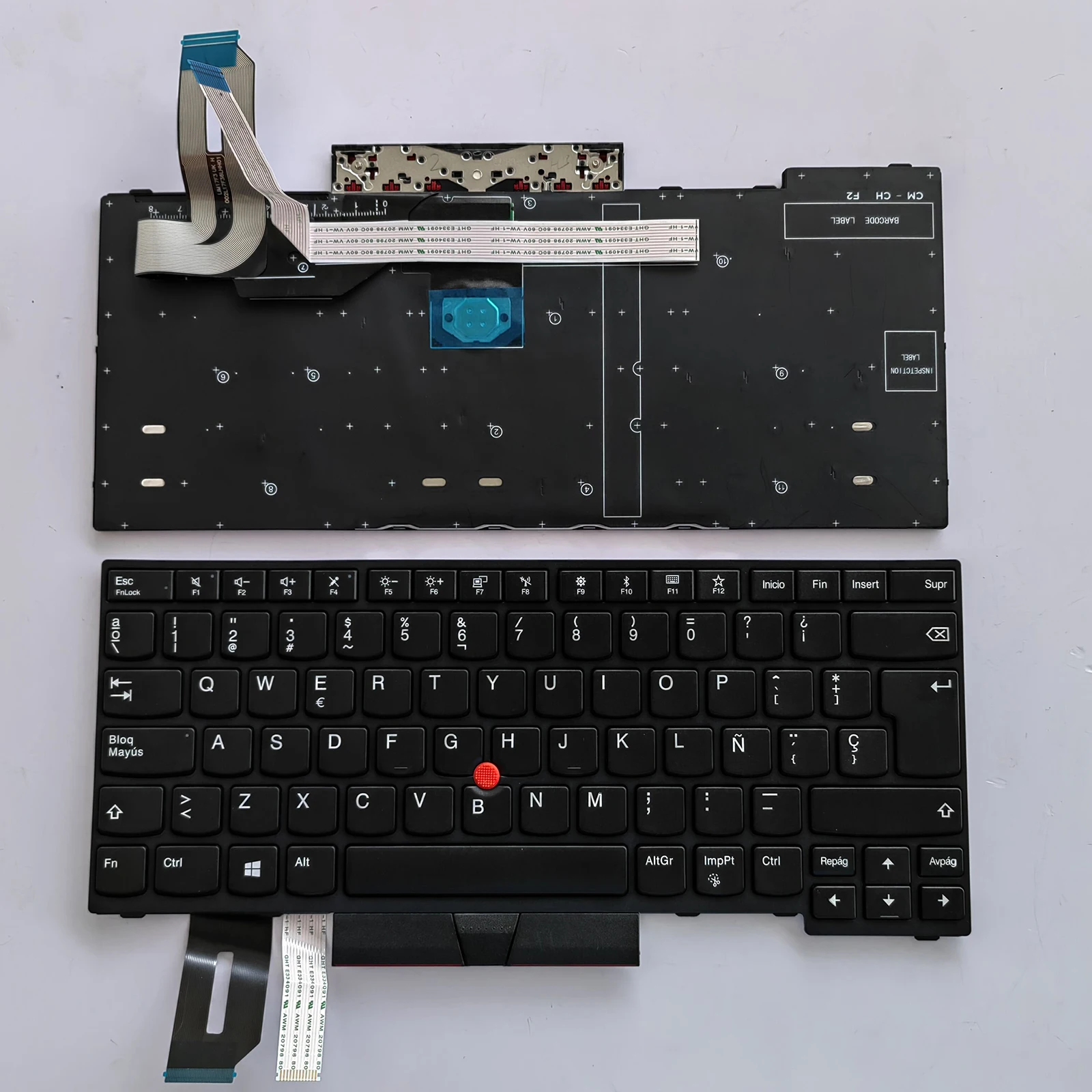 

SP Layout for Lenovo TP00092A 01YP320 01YP240 E480 E490 T480S L480 T490 T495 L380 L390 YOGA L490 P43S E485 E495 Laptop keyboard
