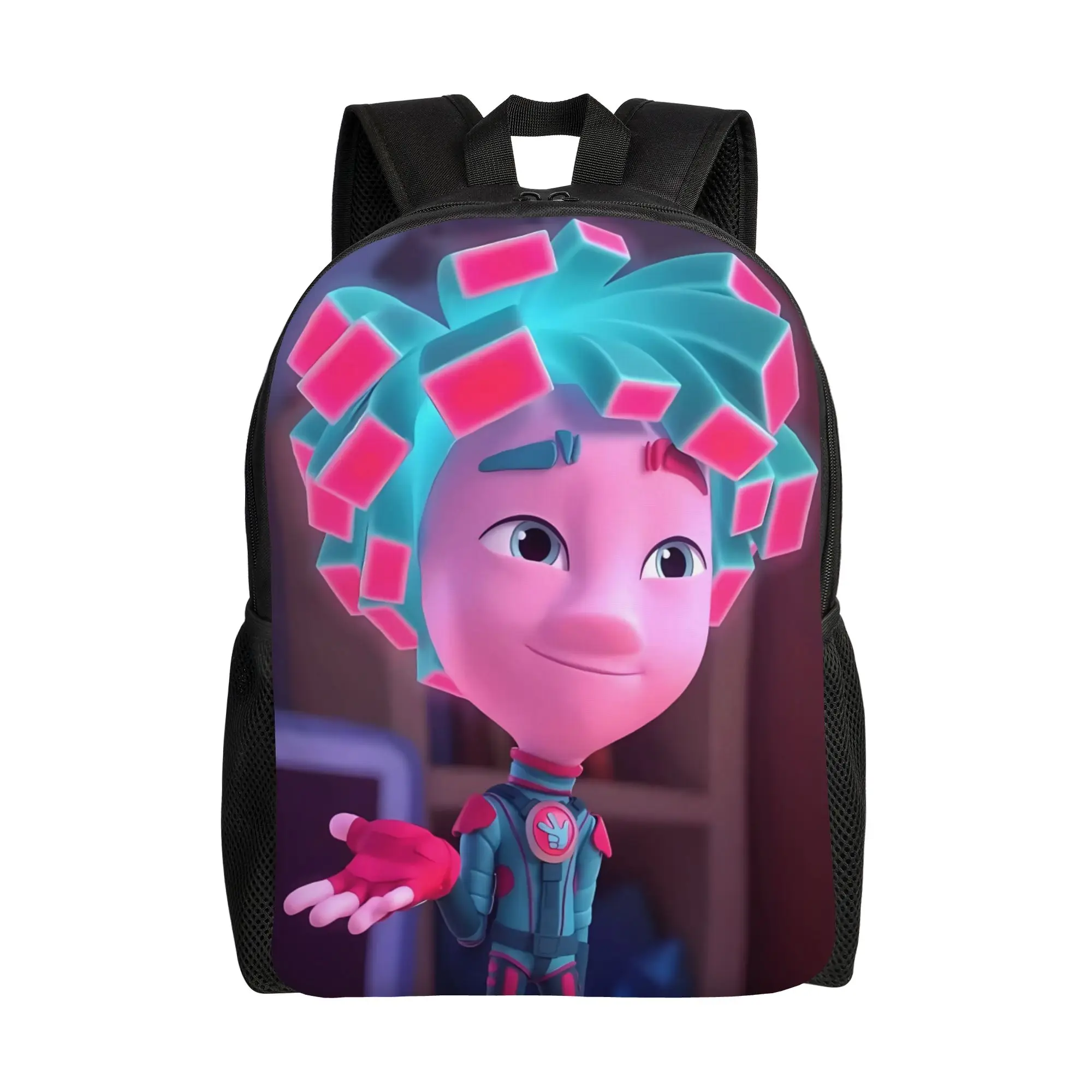The Fixies Backpack  University Backpacks Student High Quality Breathable School Bags Casual Rucksack
