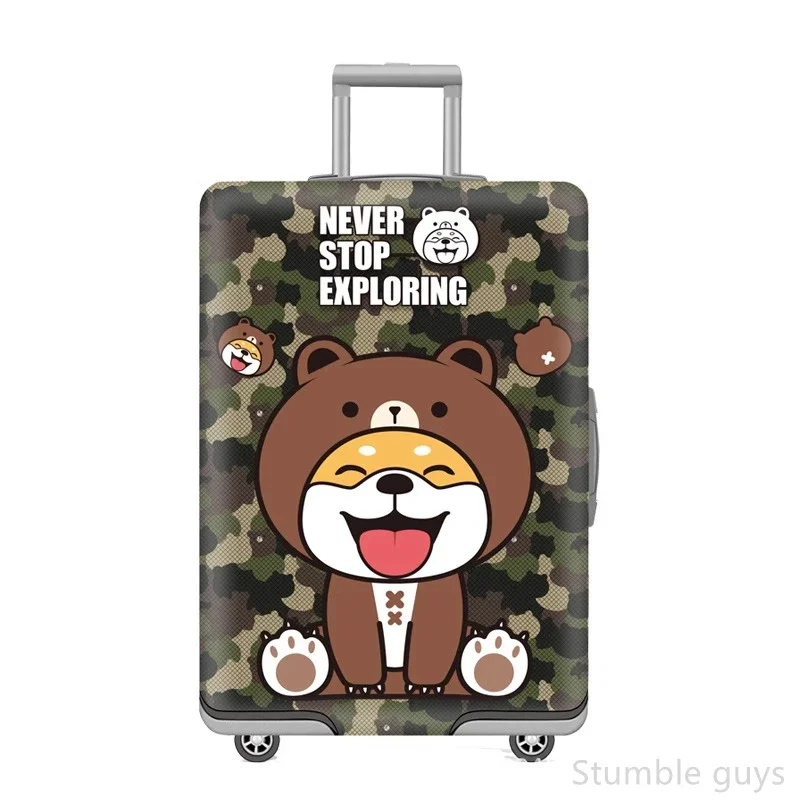 

Высокоэластичный защитный чехол для багажа, устойчивый к царапинам, пыленепроницаемый, моющийся, прочный, для отпуска, 18-32 дюйма