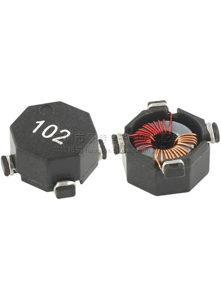 10pcs/ BPPM00121270102Y0F imported patch 1MH 1000UH silk screen 102 1A common mode inductor