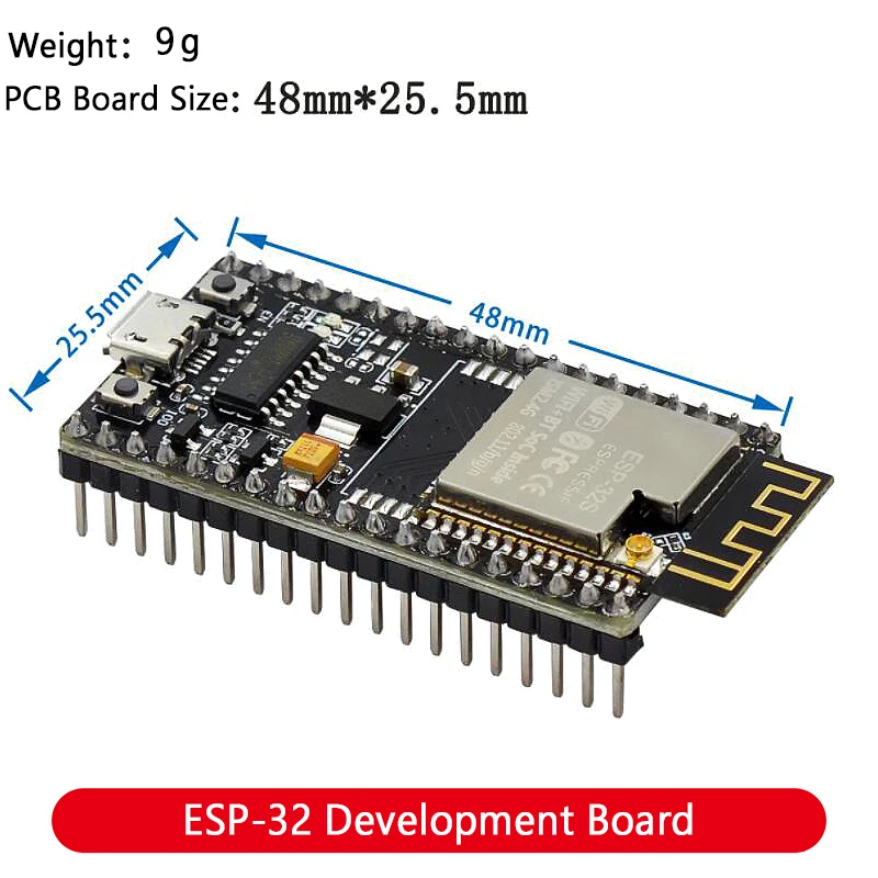1/3PCS NodeMCU ESP-32S ESP-WROOM-32E WiFi development board serial port WiFi Bluetooth module