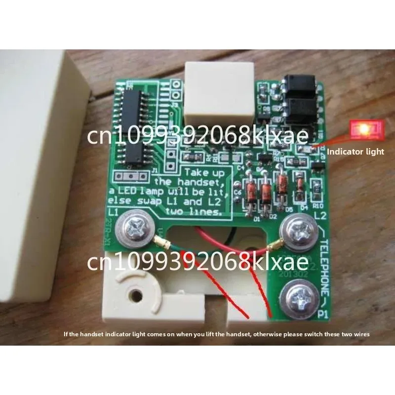 Old dial phone/pulse to dual tone converter, supports European, American and Japanese phones, international enhanced version