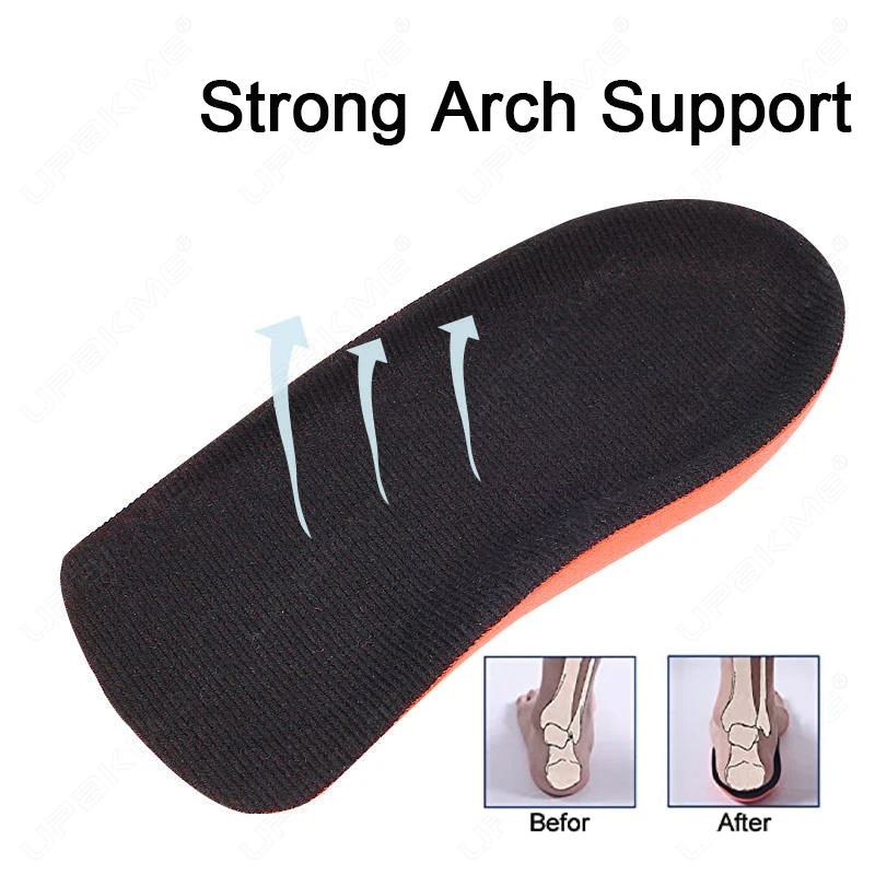 VTHRA Orthopedic Gel Insoles for Plantar Fasciitis Orthotics Flat Feet Insole Heel Spur Treatment Pain Relief Shoes Cushion Pads