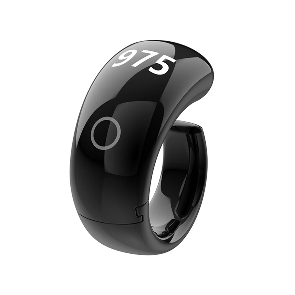 Hot sale Multifunction Digital Counting Rings App Control Tasbih Faith Rings for Spiritual Practices and Daily Prayer Black