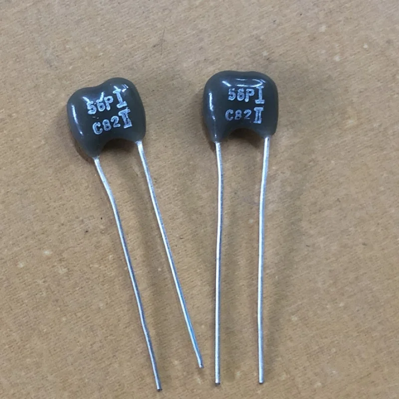 

5PCS Mica capacitor 300v 56p original imported silver mica capacitor with a pin distance of 5mm