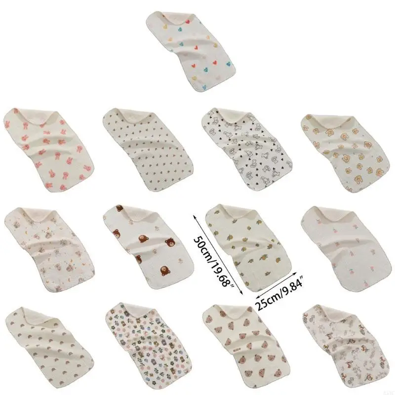 منشفة حمام ناعمة A5YC لحديثي الولادة، منشفة يد للأطفال، منشفة عالية الامتصاص