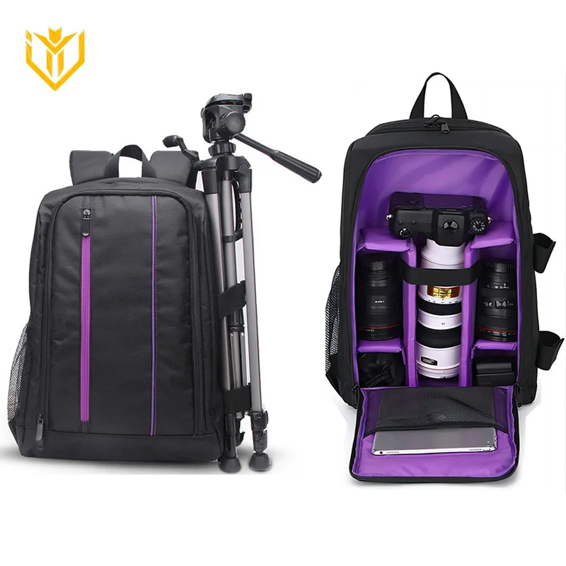 Camera Backpack Professional SLR Digital Photography Waterproof Backpack Suitable for SONY Canon Nikon and Lens Tripod Holder