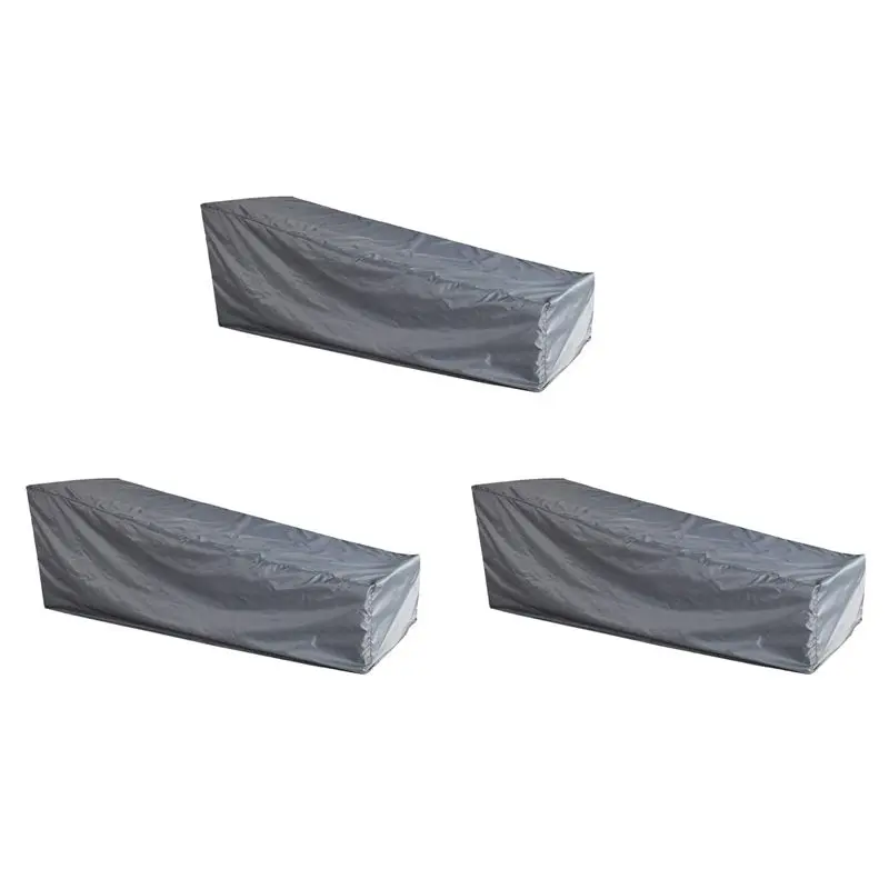 

Чехол для шезлонга ABWR-3X 208 x 76 x 41 / 79 см, всепогодный чехол для садового шезлонга, чехол для садовой мебели