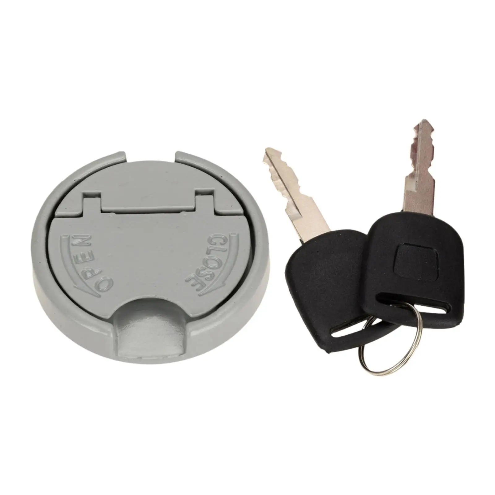2개의 키로 쉽게 설치할 수 있는 잠금 연료 캡 장식 액세서리