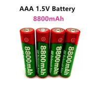 Batería recargable alcalina para luz led de juguete, pila recargable de , AAA, 1,5 mah, 8800