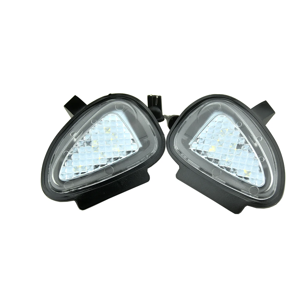 Fit For Volkswagen VW Golf 6 GTI 2009-2019 Hight Quality 2pcs LED Side Mirror Puddle Lights Lamp For Jetta IV 6 162, 163