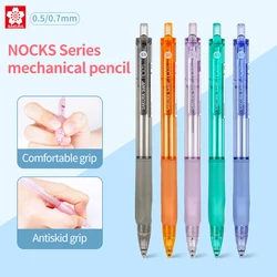 Sakura Mechanical Pencil 0.5/0.7mm Painting with Black Lead Refills Sketching Writing For Students School Office Stationery