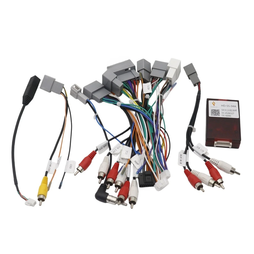 Canbus Car Stereo Wiring Harness Adapter For Honda Civic 2012‑2014 CRV 2012‑2016 High End