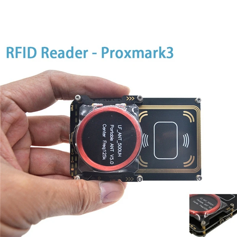 Proxmark3 RFID カードリーダー + 5XCUID カード/キーチェーン IC/ID キーライター RFID デュプリケーター NFC 5.0 スマートチップコピー機プログラマー