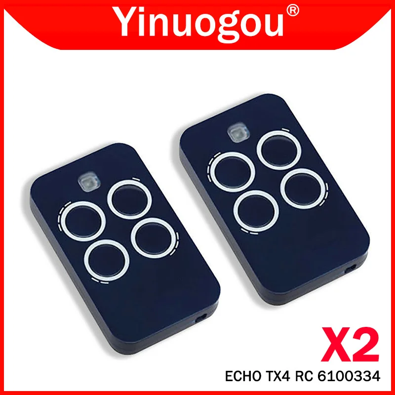 

ECHO TX4 RC 433 6100334 Electric Gate Remote Control 433MHz Compatible With BRAVO TX4 TE4433H Remote Control Garage Door Opener