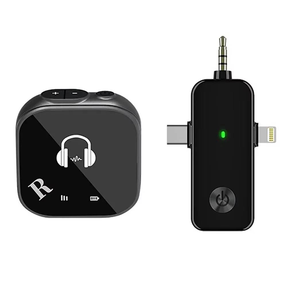 Transmitter Receiver System Headset Wireless IEM System 5.8G Wireless In Ear Monitor System with Transmitter Receiver Automatic