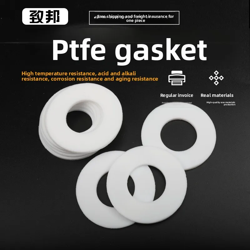 

High Temperature PTFE Gasket Washer Flange Seal Ring Plastic King