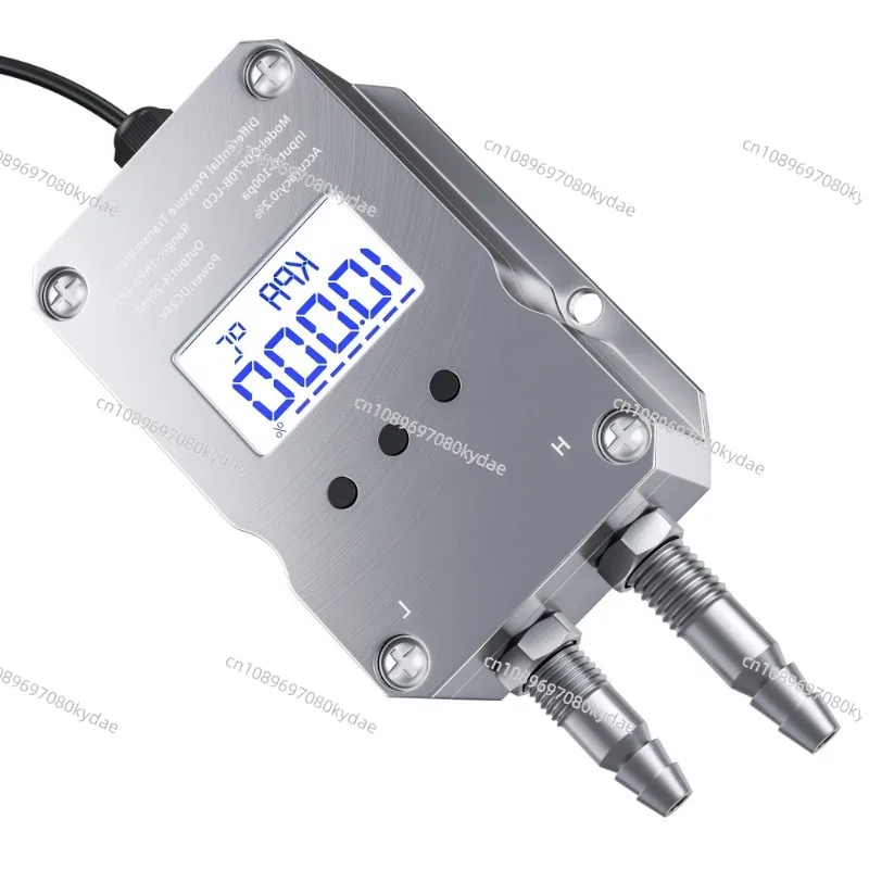 Wind 4-20mA 0-10V 50pa 10kpa 1Kpa Pressure Sensor Transmitter  100pa Differential Pressure Transmitter  RS485