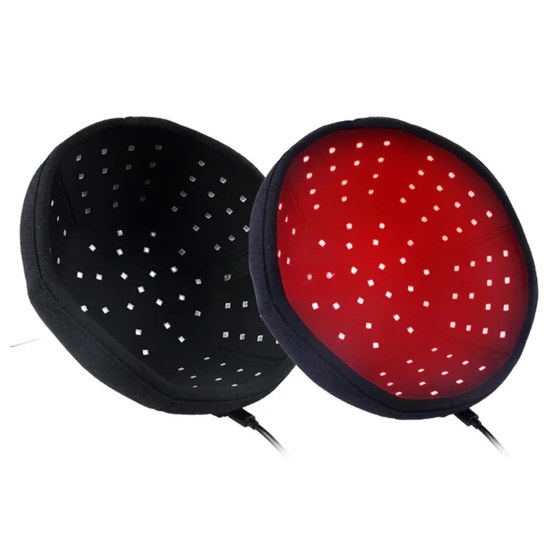 

Portable Phototherapy Wrap Cap 650nm 850nm Rechargeable Red Light Therapy Baseball Cap