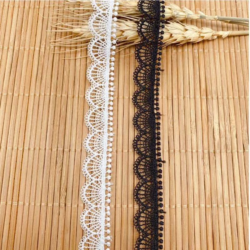 

45Yards Water-Soluble Lace Polyester Silk Embroidery Clothing Accessories Underwear Lolita Accessories Lace Fabric 2025