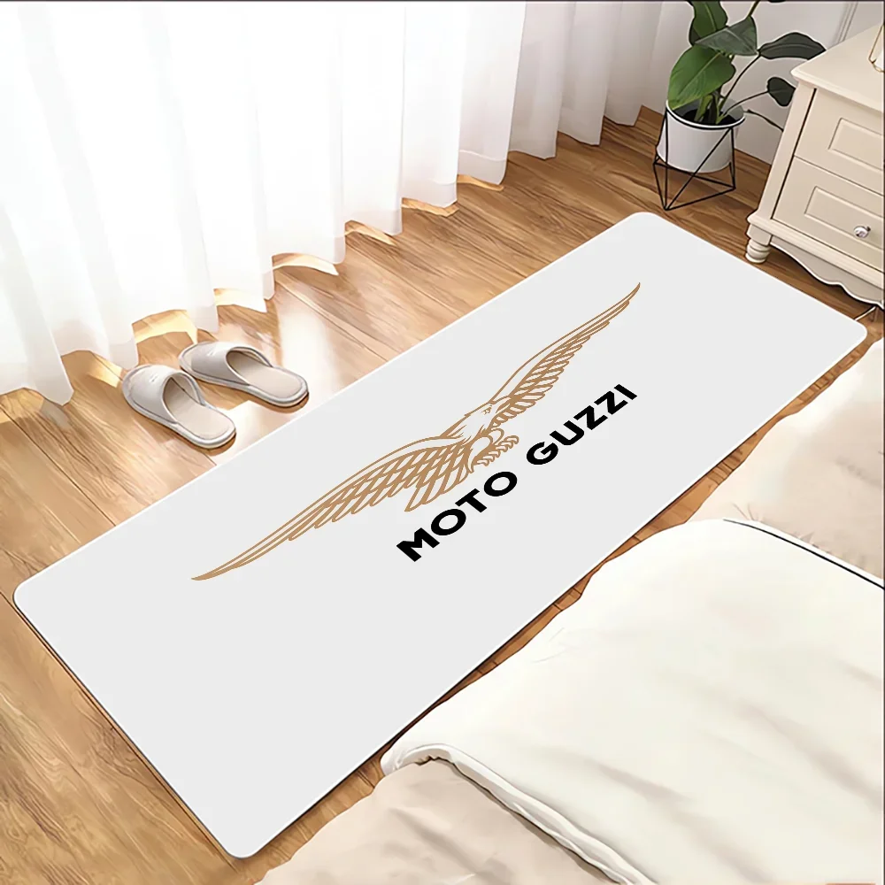 Moto G-Guzzi Motorcycle Logo Floor Mats Kitchen Mat Bedroom Carpet Rugs Entrance Door Doormat Balcony Rug Foot Bath Room House