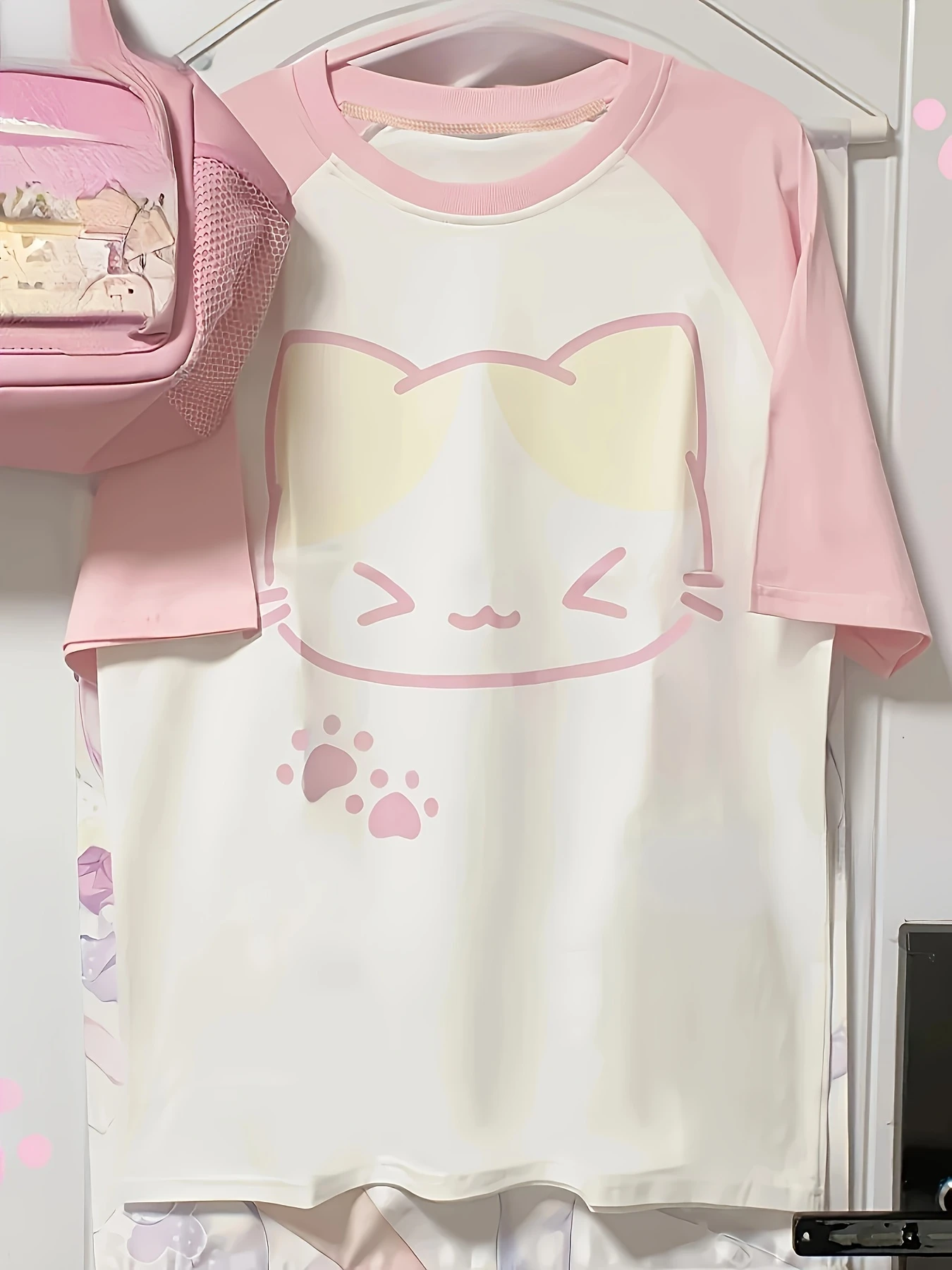 Y2k Cutecore Summer Women Korean Japan Harajuku Short Sleeve Egirl Anime T-shirts Aesthetic Oversized Kawaii Tshirt Tops Clothes