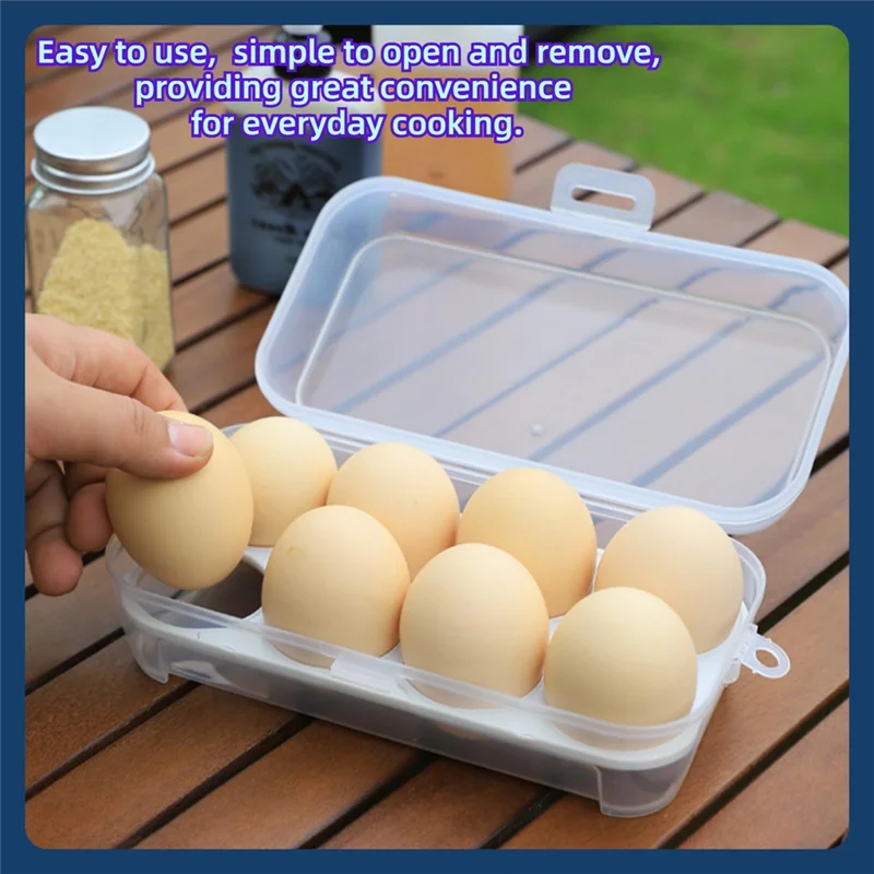 

Y51A-Outdoor Shockproof Egg Box Storage Box Portable Camping Shatterproof Egg Tray Travel Shatterproof Egg Box
