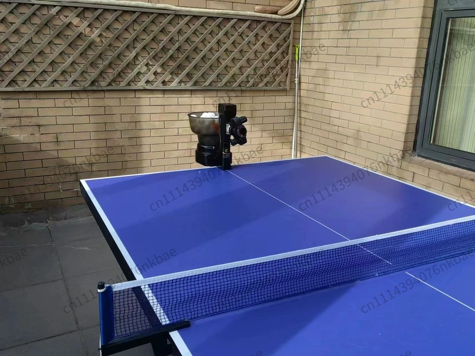 Portable Automatic Table Tennis Robot Single Player Ping Pong Training Launcher