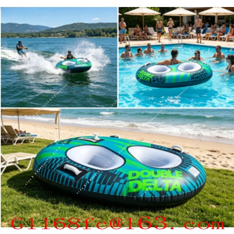 Towing and Towing Hovercraft New Inflatable Towing, Speedboat Water Inflatable Towing Ring