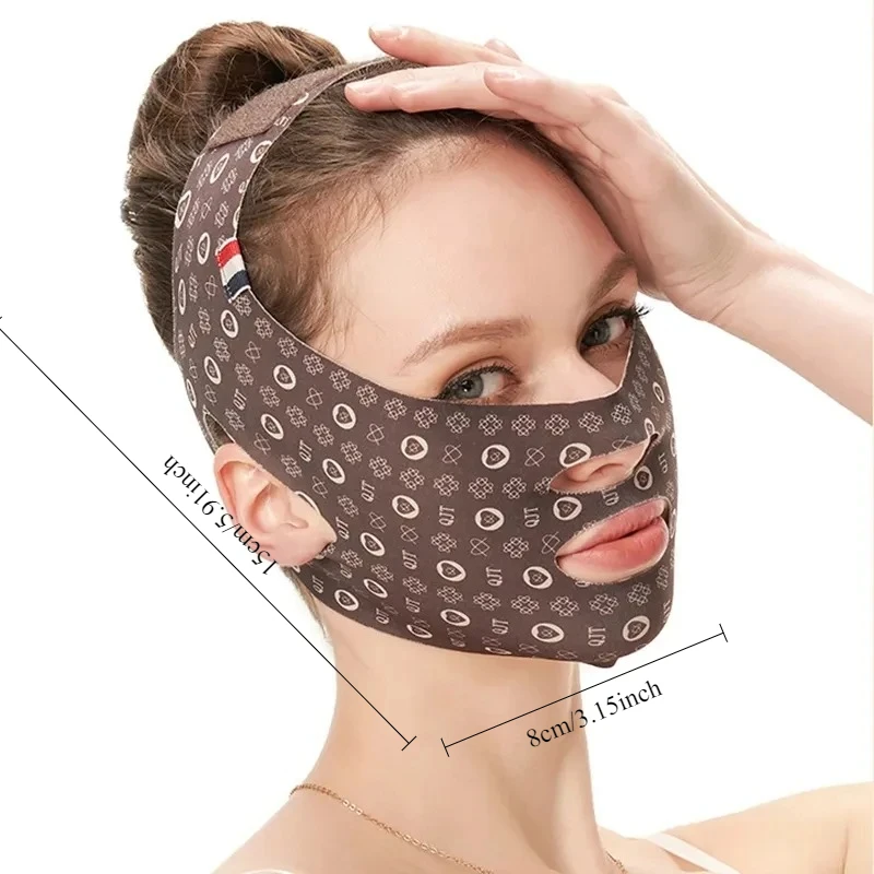 Adjustable V Face Bandage Lift Up Belt Reduce Double Chin Face Sculpting Sleeping Mask Facial Skin Care Tool Face Lifting Tapes
