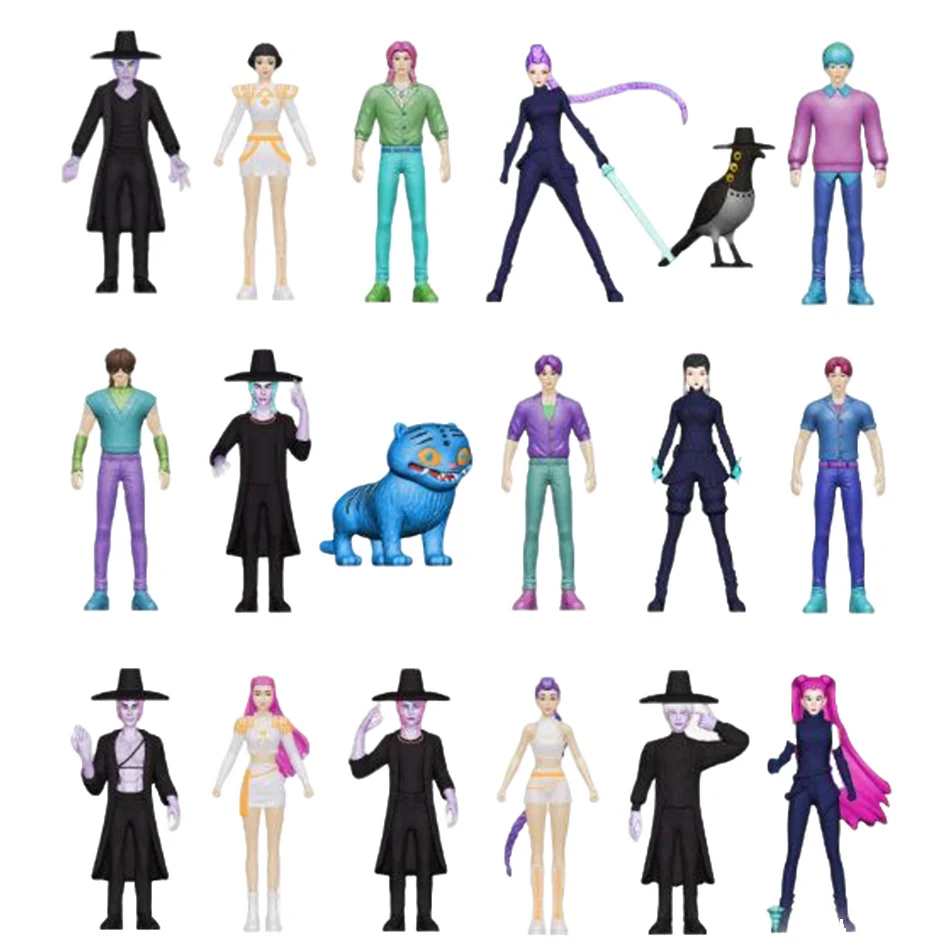 أنيمي Kpop الشيطان هنتر صندوق أعمى تفكيك متعة حقيبة أعمى تمثال صغير الطرفية نموذج سطح المكتب صندوق أعمى هدية تزيين #6