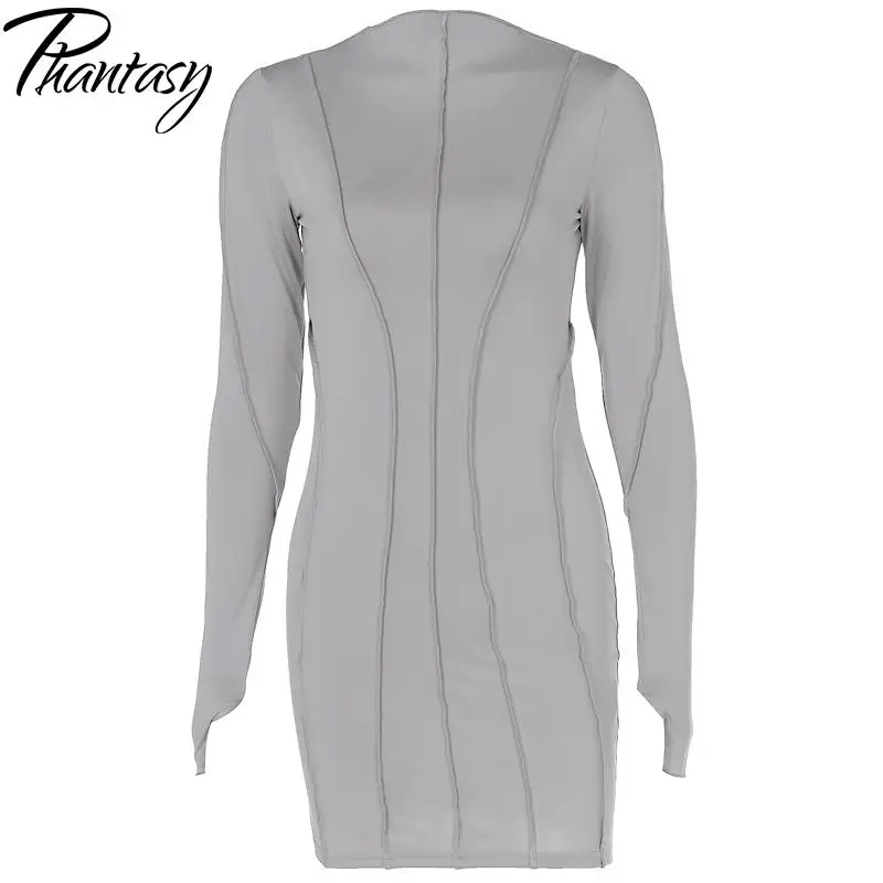 Phantasy Schroefdraad Mini Jurk Streep vrouwen Jurk Sexy Bodycon Hip Pakket Jurken Casual Vestidos Vintage Kleding 2025