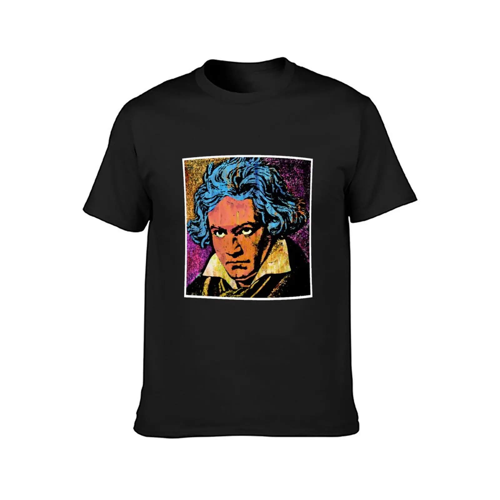 BEETHOVEN T-Shirt Short sleeve tee plain tees mens t shirts casual stylish