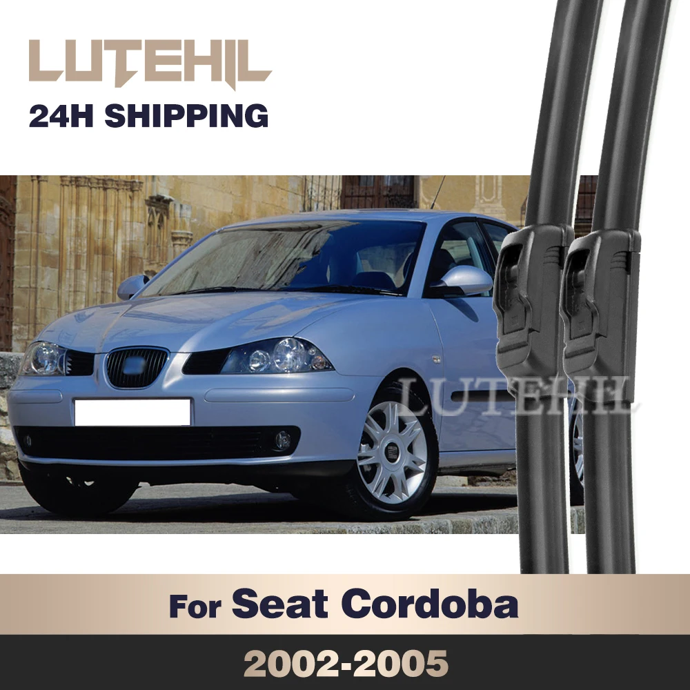 

LUTEHIL Wiper For Seat Cordoba MK2 2002-2005 2003 2004 Wiper Front Wiper Blades Windshield Windscreen Window Brush 21"+19"