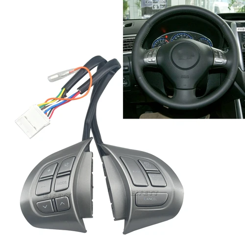 Nuevo para Subaru Forester 2008 2009 2010 interruptor de Control de crucero volante multifunción botón de Audio accesorios de coche Ki