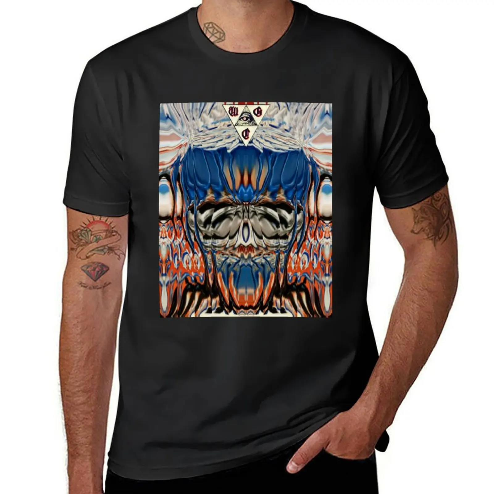 

PANDEMONIC!!! T-Shirt blacks anime clothes fashion shirts Funny t-shirt t shirt for men