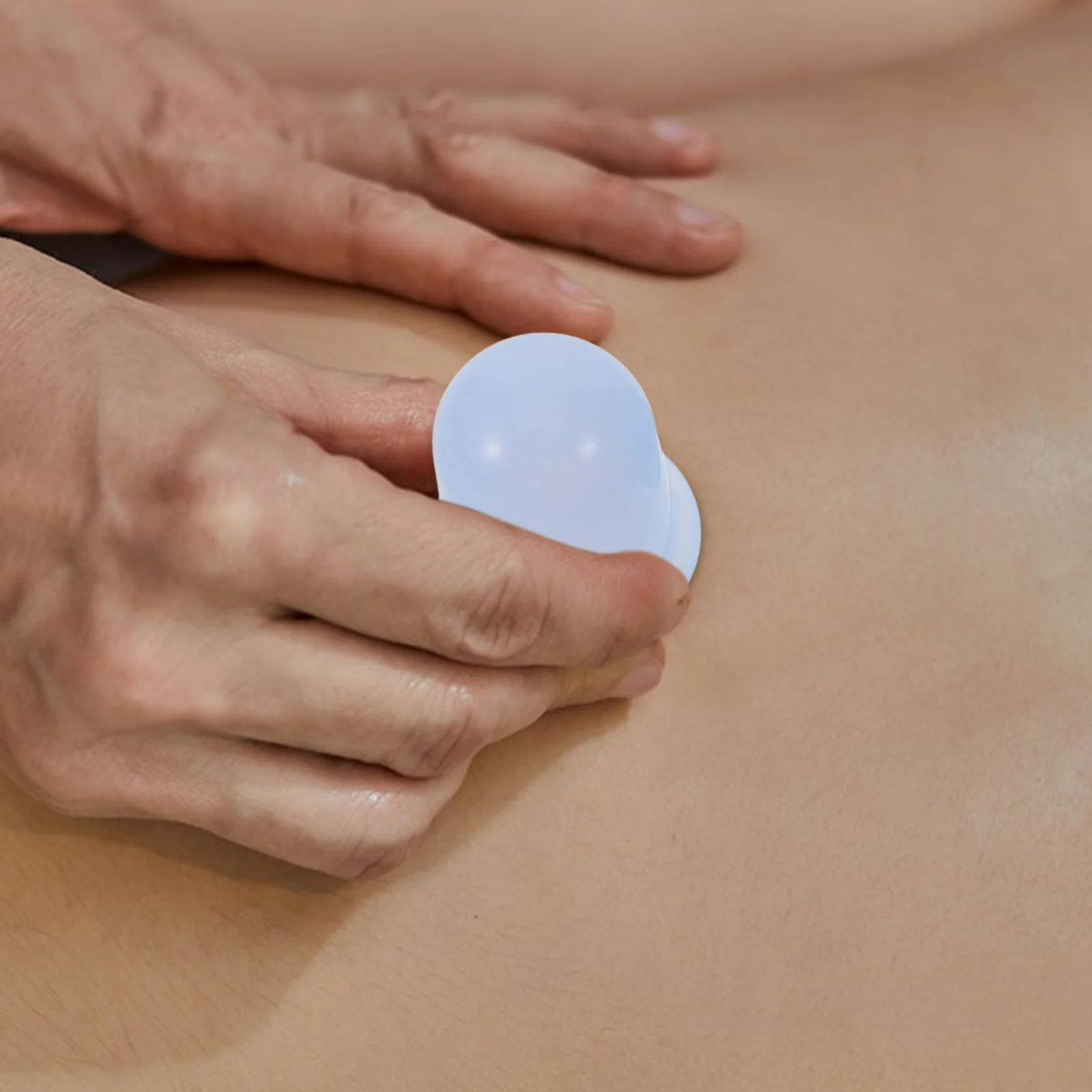 4 قطع من أكواب تدليك الجسم المصنوعة من السيليكون، مجموعة أكواب شفط المكنسة الكهربائية المحمولة لعلاج تخفيض السيلوليت