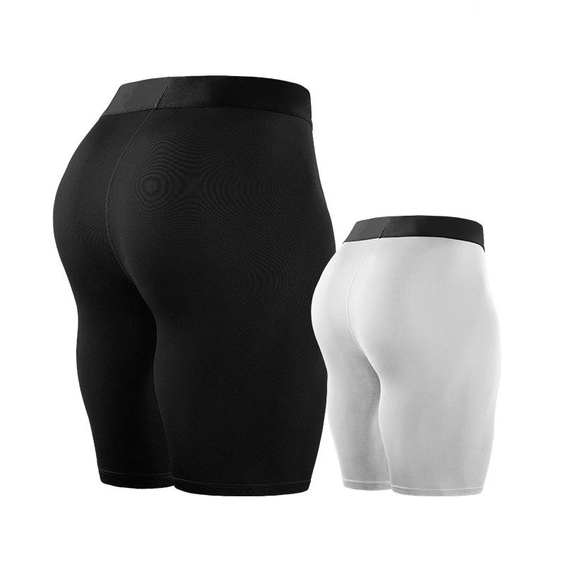 سروال ضيق للجري سريع الجفاف ، لباس ضيق للياقة البدنية للذكور ، قيعان رياضية ضاغطة ، قميص تدريب ، بنطلون رياضي للتمرين ، سروال قصير للجري