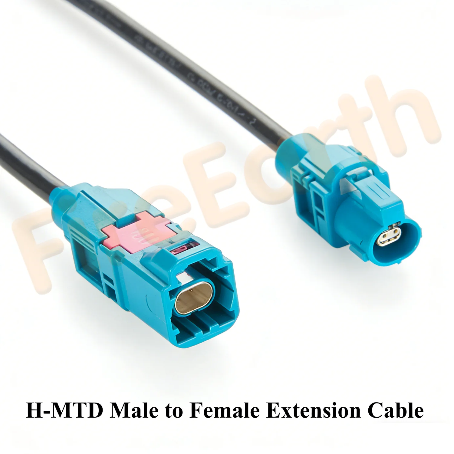 H-MTD Male to Female Extension Cable, Rosenberger H-MTD Automotive Ethernet Cable, H-MTD Z Code E6S10A-1CAZ5-Z to E6K10A-1CAZ5-Z