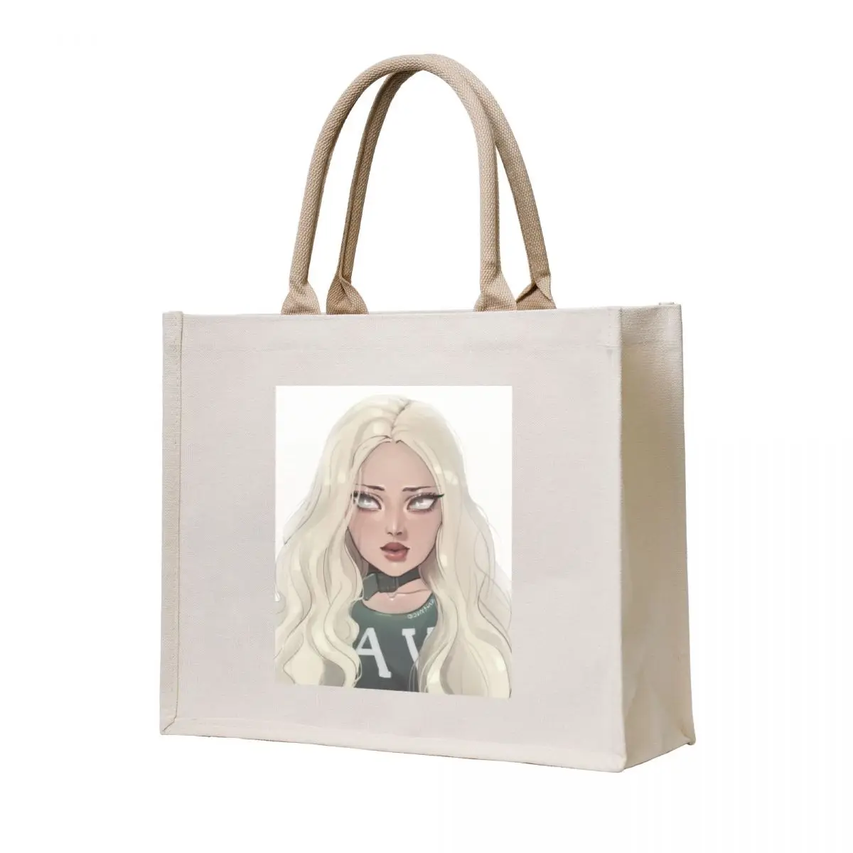 

Blonde Girl Tote Bag Canvas bag Canvas bags for women