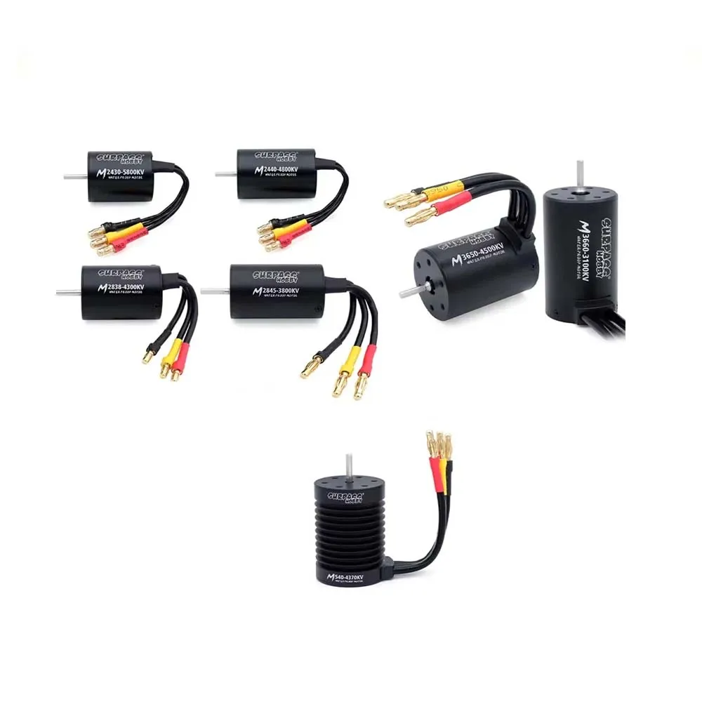 OVERTREFFEN HOBBY Waterdichte Borstelloze Motor M2430/2435/2440/2838/2845/540/3650/3660 voor Wltoys 1/10 1/12 1/14 1/16 1/18 RC Auto Boot