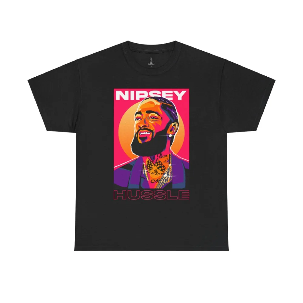 Nipsey Hussle T Shirt Rap Hip Hop Music Merch Personalized Casual T-Shirt Mens Gifts