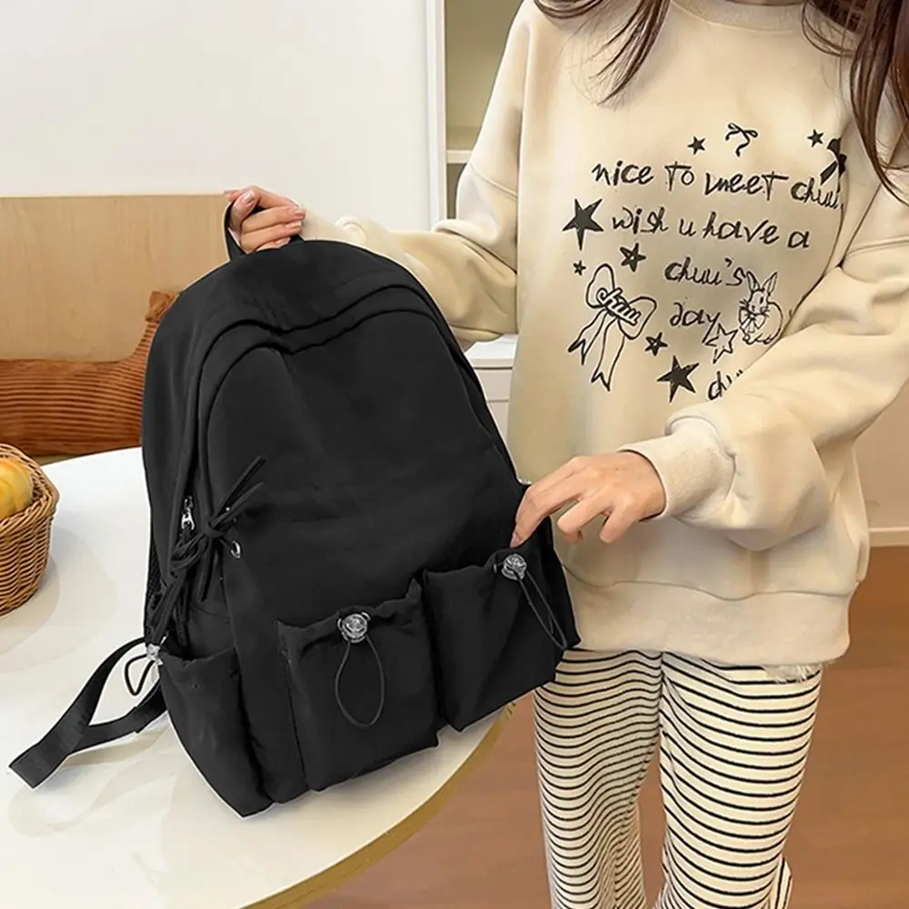 

Lightweight Students School Bags Waterproof Zipper Closure College Student Backpack Breathable Adjustable Straps Girls' Backpack